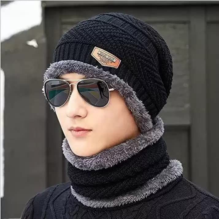 Winter%20Knit%20Beanie%20Woolen%20Cap%20Hat%20Woolen%20Neck%20Warmer%20Scarf%20Set%20for%20Men%20&%20Women%20-%20set%20of%202%20outdoor%20winter%20clothing%20set,%20stretchable%20wool%20knit%20set,%20lightweight%20winter%20head%20and%20neck%20cover,%20gift%20winter%20accessory%20set%20(No%20Color%20Choice)%20-%20Image%204