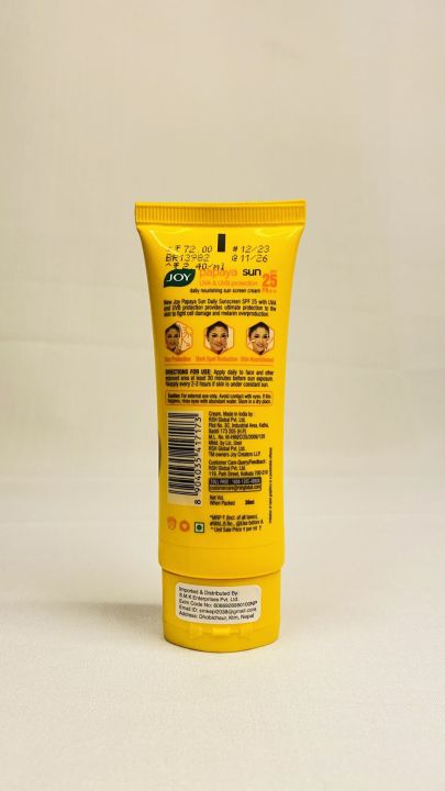 Joy%20Papaya%2025+%20Sunscreen%2030ml(Small)%20-%20Image%202