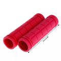 03 bicycle rubber handle bar grips, soft and non-slip (there are 2 sizes: 115mm/180mm), for 22.2mm handlebar.. 