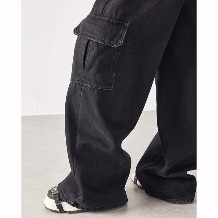 Girls%20Baggy%20Thin%20Wide%20Leg%20Cargo%20Jeans%20High%20Street%20Retro%20Female%20High%20Waist%20Pants%20Lady%20Casual%20Fashion%20Solid%20Denim%20Trousers%20-%20Image%206