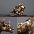 Bull Statue For Home, Office, Living Room Decor, Decorative Figurine Statue. 