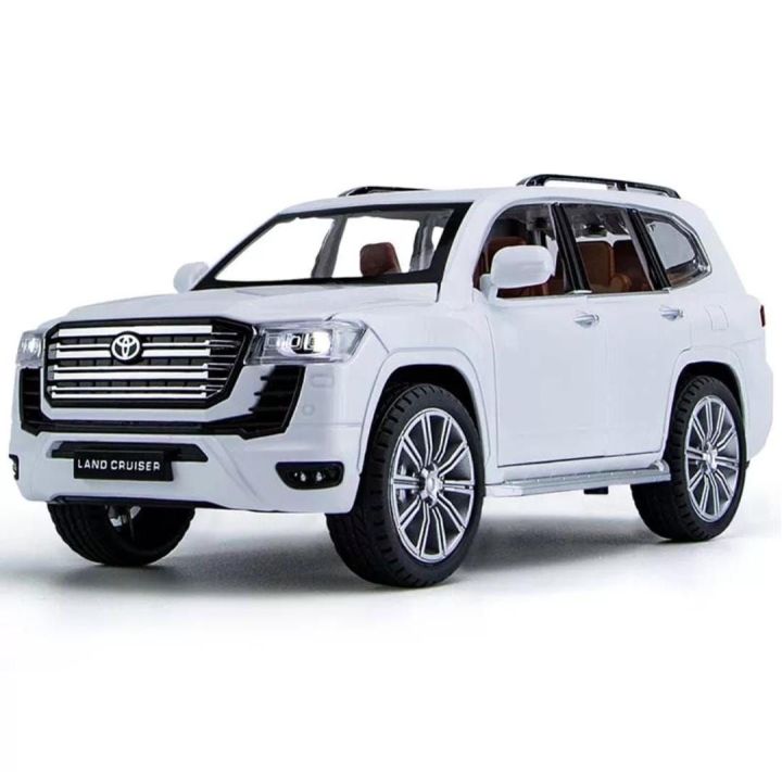 1/24 Toyota LAND CRUISER LC300 SUV Alloy Car Model Diecast Metal Toy Off-road Vehicle Car Model