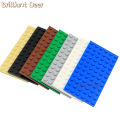 10PCS 6X12 Dots Base Plate Classic MOC DIY City Figures Building Blocks Bricks Parts Compatible with 3028 Children Toys . 