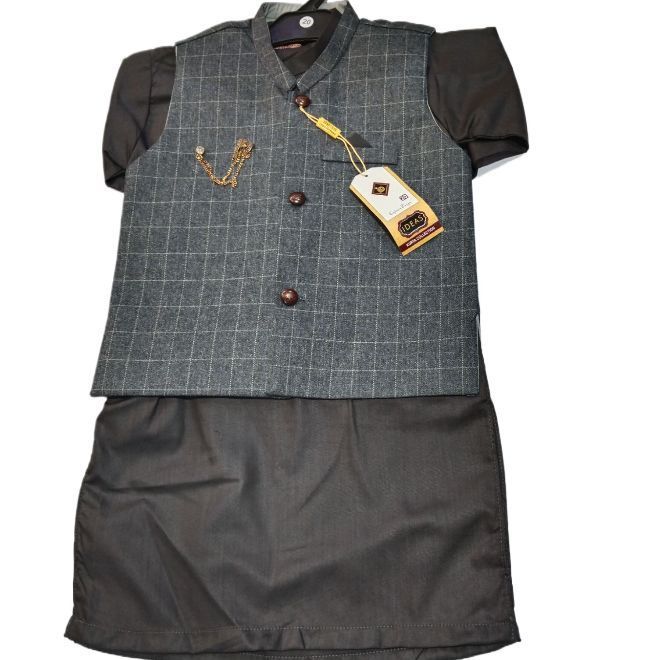 New Fashion Kurta  Shalwar & Pajama with wascut 20 to 24 stitched for boys 5 to 8 year's Stuff washing wear