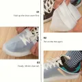 1Pair Durable Silicone Shoe Covers Waterproof Reusable Non-Slip Rain Protectors for Men Women Easy to Clean Elastic Outdoor Gear. 