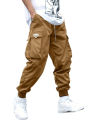 Men Cargo Pants Work Combat Multi-pockets Casual Training Trousers Overalls Clothing Joggers Hiking Mens Cargo Pant 1PC.