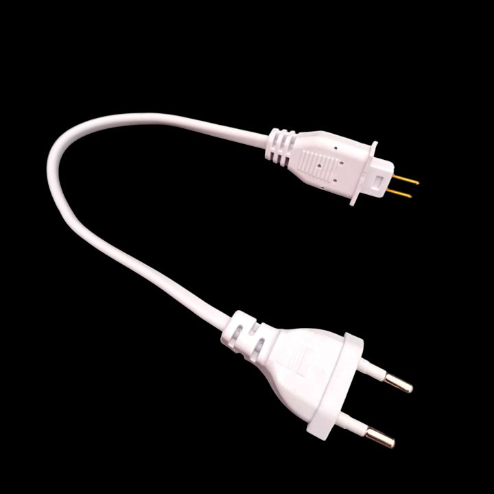 LED Flexible Rope Light 2 Pin EU Plug 6mm Connector Adapter | Daraz.pk