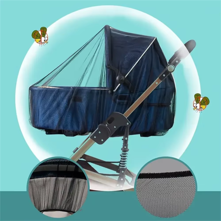 Portable%20Mini%20Crib%20Mosquito%20Net%20with%20Elastic%20Edge%20Fine%20Mesh%20Washable%20Bug%20Net%20Cover%20for%20Stroller%20And%20Bassinet%20-%20Image%205