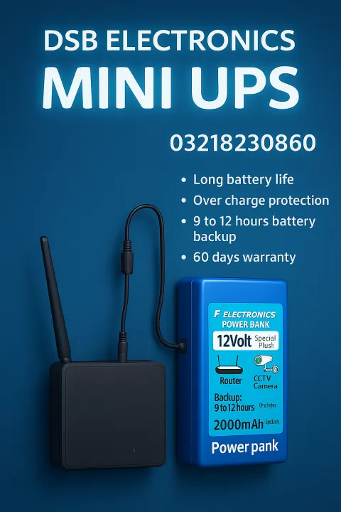 9v%2012v%20WiFi%20Router%20Power%20Bank%209v%20Volts%20UPS%20Technology%20With%20Branded%20Charger%20%7C%2010000%20plus+%20mAh%20(9v%206%C2%A0to%208)(12v%206%20to%208)(12v%2020000%20mah%209%20to%2012)Hourse%20Guaranteed%20Backup%20%7C%20Tp%20Link-Tenda-PTCL%20%7C%20Fiber%20Base%20Router%20-%20Image%202