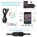 RGB Controler 5V 4 Pins USB Dimmable RGB Led Controller 5V RGB Led Tape Lights Music Sync RGB Smart Controller Led Neon Strips. 