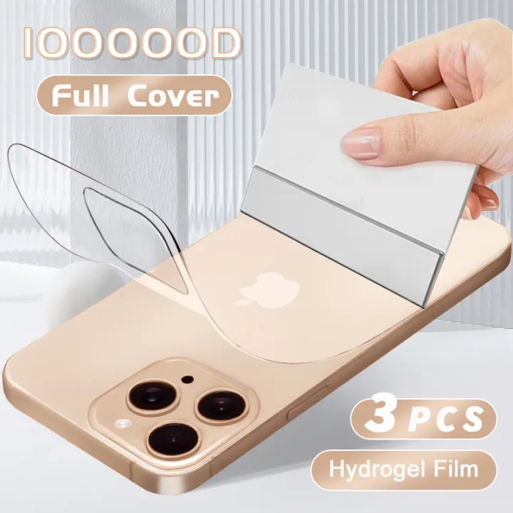 3Pcs%20Back%20Hydrogel%20Film%20For%20%20iPhone%2017%2016%20Pro%20Max%20Air%20Full%20Cover%20Screen%20Protection%20Clear%20Film%20HD%20Stickers%20Phone%20Accessories%20-%20Image%202