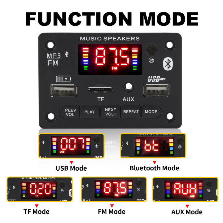 Without%20an%20amplifier%20Bluetooth%205.3%20Decoder%20Board%20DIY%20Microphone%20FM%20Radio%20TF%20USB%20Car%20Audio%20Music%20Player%20Speakers%20Volume%20Control%20-%20Image%203