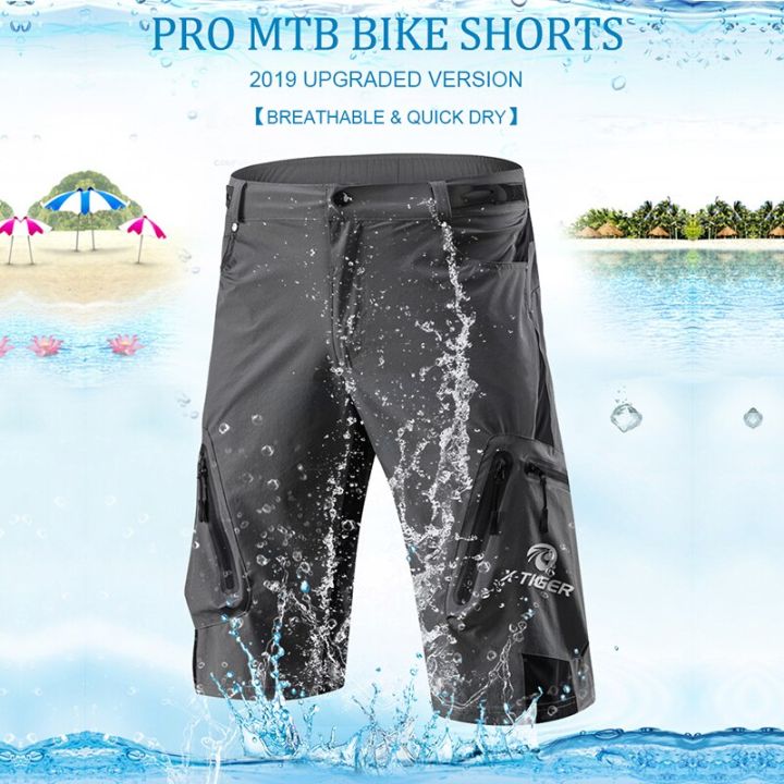 X-TIGER%20Mountain%20Bike%20Shorts%20Multi-Pockects%20Breathable%20Loose%20Riding%20Road%20MTB%20Shorts%20Outdoor%20Sports%20Waterproof%20Cycling%20Pants%20-%20Image%204