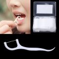 30Pcs Macromolecule Dental Floss StickSuperfine Dental Wire Disposable Toothpicks Tooth Floss Cleaning Oral Care. 
