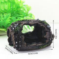 1PC Aquarium landscaping accessories fish tank escape house resin decoration.