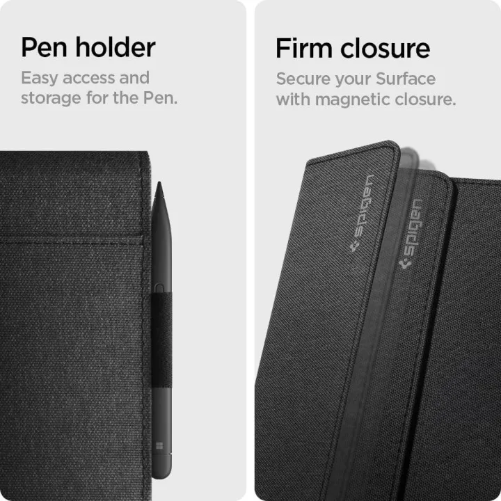 Spigen%20Stand%20Folio%20Designed%20for%20Microsoft%20Surface%20Pro%2011%20/%20Surface%20Pro%2010%20/%20Pro%209/8%20Case%20Cover%20with%20Pen%20Holder%20(2024/2022/2021)%20-%20Black%20-%20Image%208