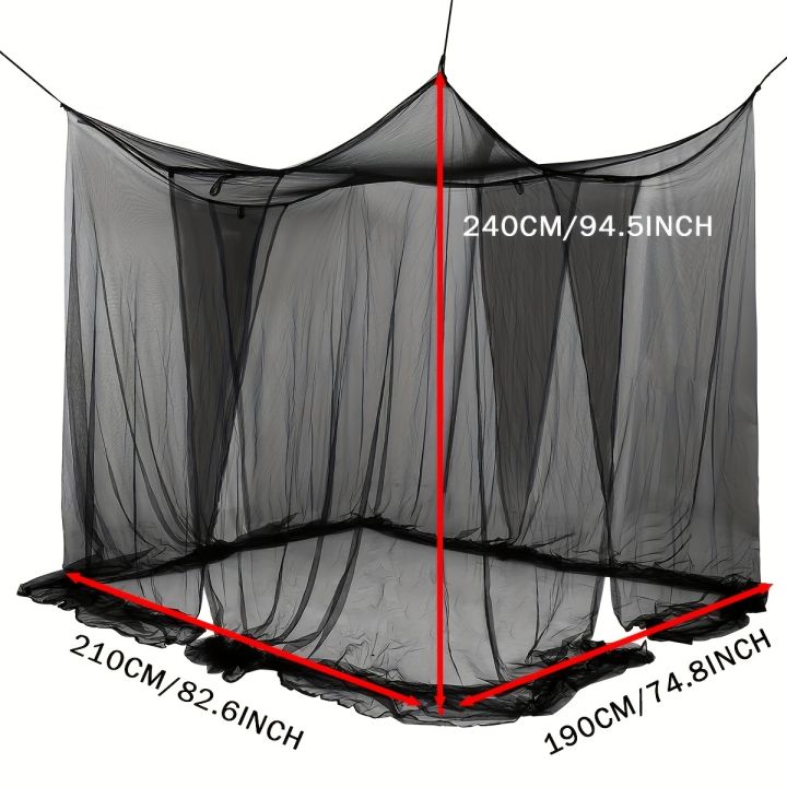 Quadrangle%20Mosquito%20Net%20Floor%20To%20Ceiling%20Bed%20Curtain%20Double%20Opening%20Mosquito%20Net%20Mosquito%20Proof%20Net%20Cover%20Fit%20for%20All%20Bed%20Sizes%20-%20Image%204