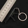Mini Left Wheel Mauser P911 PKM Light Machine Gun Metal Toy Keychain. 