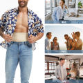Men High Waist Compression Shorts Underwear Tummy Control Shapewear Briefs Slimming Body Shaper Belly Girdle. 