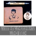 coustomized your picture Name On Leather Wallet and keychain. 