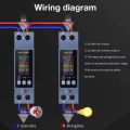 KWS-303 WF Tuya WiFi Power Meter Smart Switch 8 in1 Energy Meter 85-290V AC Meter Timer Relay Voltage. 