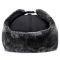 Winter Warm Thickened Artificial Fur Baseball Hat Men's and Women's Skiing Soft Extreme Cold Hat Fishing Hat for Outdoor Sports.