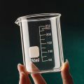 Transparent High Borosilicate Glass Measuring Cup Clear Scale Cup Laboratory Beaker Kitchen Tool Baking Measuring Cups 50-1000ml. 