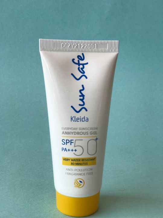 Kleida%20Sunsafe%20Sunscreen%20Anhydrous%20Gel%20Spf%2050%20Gm%20-%20Image%203