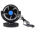 Car Mini Fan 12V USB Auto Cooler 3 Speed Adjustment Electric Strong Wind Vehicle Fan - Single Fan XM-X388. 