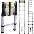 6.2 meter telescopic ladder _ 20 feet portable aliumium ladder _ Adjustable and portabpe ladder. 
