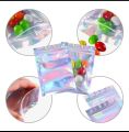 10pcs Self-Sealing Laser Small Plastic Bags for
Jewelry Pouch with Clear Display Window Jewelry
Packaging Gift Storage Bag. 