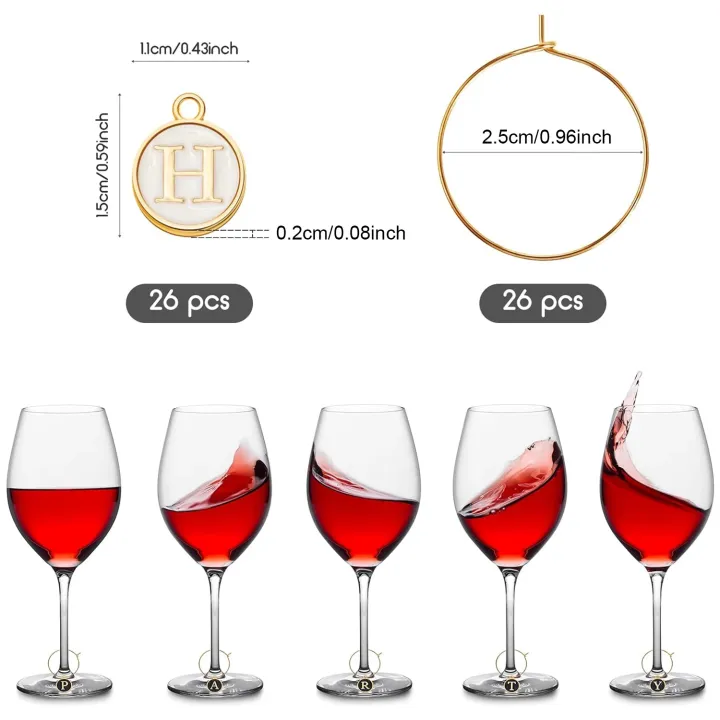 26/52Pcs%20Wine%20Glass%20Charms%20Wine%20Glass%20Markers%20Wine%20Glass%20Charm%20Rings%20with%20Letter%20Wine%20Charms%20for%20Stem%20Glass%20Wedding%20Party%20Decor%20-%20Image%203