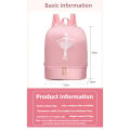 Childrens Shoulder Bag Dance Backpack Latin and Ballet Schoolbag Girl Princess Dance Bag Independent Shoe Warehouse Water Proof.