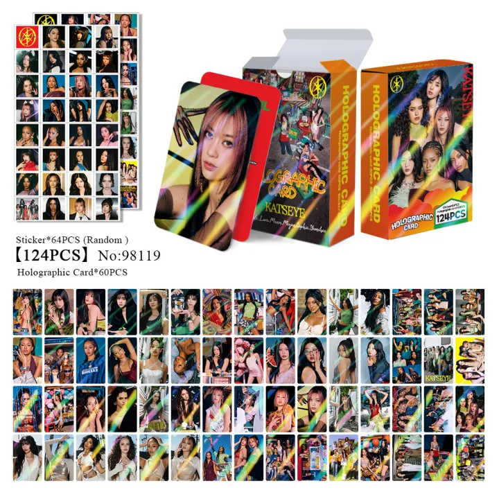 92Pcs/Set%20Kpop%20Idol%20KATSEYE%20New%20Series%20Single%20Gabriela%20Lomo%20Cards%20Stickers%20Daniela%20Yoonchae%20Lara%20Sophia%20Manon%20Megan%20Fans%20Gifts%20-%20Image%202