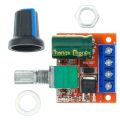 DC 12 Volt 5A PWM Motor Speed Controller Adjustable Drive Module 1.8V 3V 5V 6V 12V 15V for Switch LED Dimmer DC mini Pedestal Fan Dimmer. 