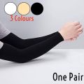 Arm Sleeves For Men Women Unisex Sleeves Cooling Arm Sleeve Muffs UV Protection Stretchable & Hijab Muslim wear. 