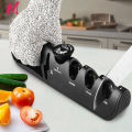 Knife Sharpener Angle Adjustable 4 Stages Scissors Sharpening stone Professional Kitchen Grinder knives Whetstone Sharpener Tool. 