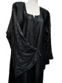 PREMIUM QUALITY ABAYA KOREAN NIDA STUFF MUSLIM WEAR(54 length ). 