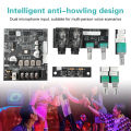 502T Microphone Audio Integrated Machine 2.0 Channel Bluetooth Amplifier Board 50W*2 TPA3116D2 Dual Channel Amplifier Board. 