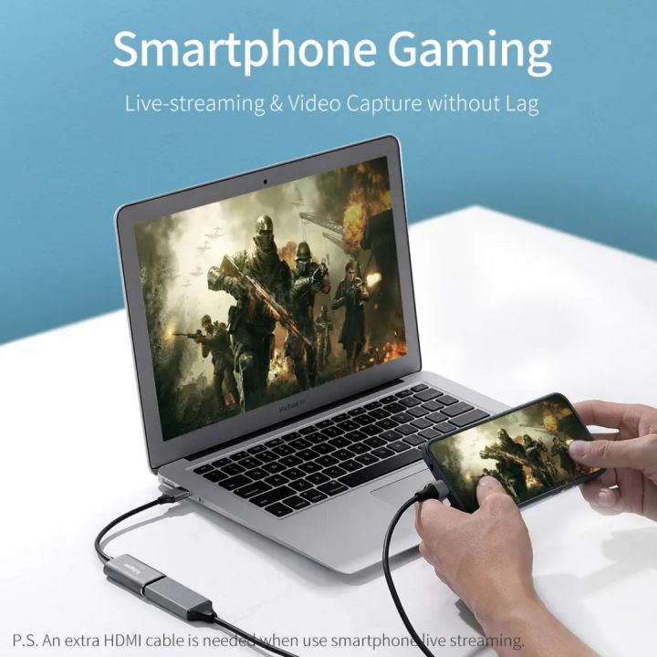 KINGMA%20HDMI%20to%20USB-C%203.0%20Video%20Capture%20Card%204K%201080p%20for%20Streaming%20Video%20Broadcast%20-%20Image%203