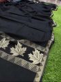 SUMMER NEW LAWN LEAVE DESIGN SHAWL. 