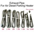 Exhaust Pipe Tube Elbow Connector Set 25mm 26mm for Diesel Heater Car Camper Caravan Truck Automotive Exhaust Parts.