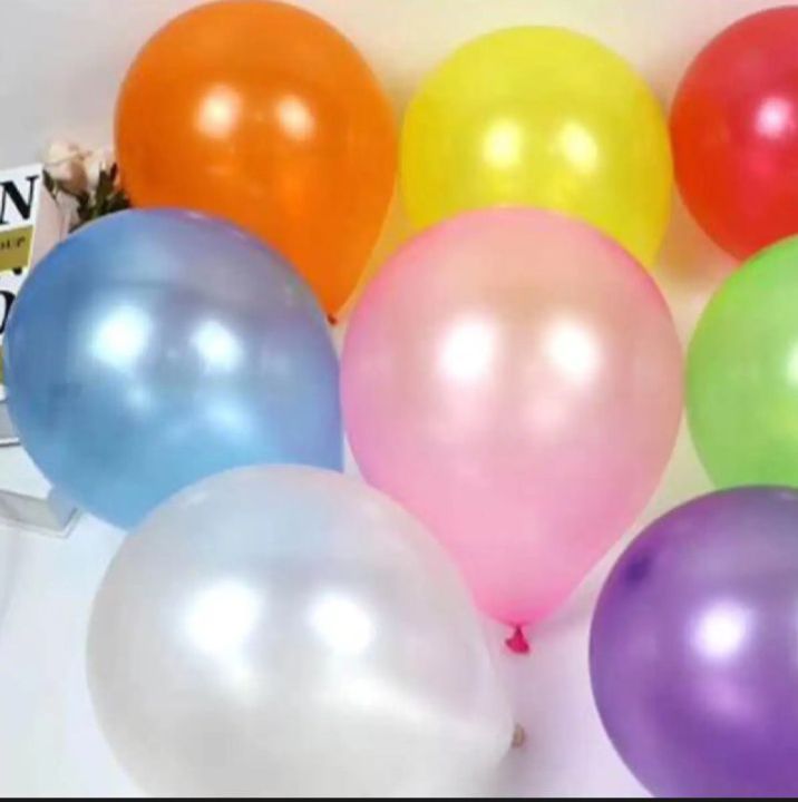 metallic%20Latex%20Balloon%209'%2010pes%20-%20Image%202