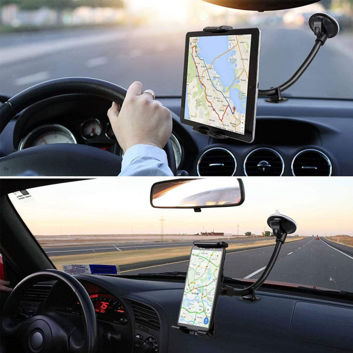 Car%20Tablet%20Holder%20Long%20Arm%20Suction%20Cup%20Mount%20for%20iPad%20Pro%20Air%204-13''%20%20Tablet%20SUV%20Truck%20Vehicle%20Lift%20Uber%20Windshield%20Window%20-%20Image%202