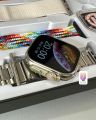 H20 Ultra Smartwatch 10 in 1 with 7 Straps, Silicone Case, Earbuds, and Full HD Display. 