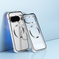 Push Pull Matte PC Hard Shockproof Case For Google Pixel 10 9 Pro XL Pixel 9a 8 Pixel8 Pro Magnetic Wireless Charging Back Cover.