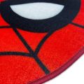 Sajalo SpiderMan Round Shape Rug For Kids  With Back Felt  90x90cm. 