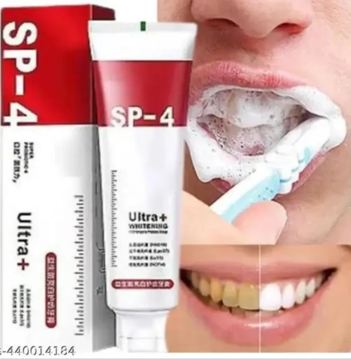 Sp 4 SP-4 Probiotic Whitening toothpaste. Relieve Gum and Root Discomfort ...