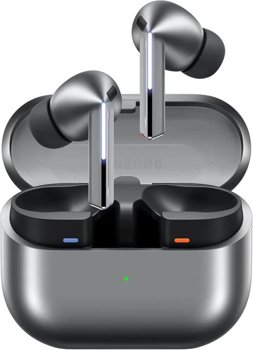 SAMSUNG Galaxy Buds 3 Pro AI True Wireless Bluetooth Earbuds, Noise Cancelling, Sound Optimization, Real-Time Interpreter, Redesigned Comfort Fit
