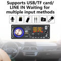 DC 12V MP3 BT Decoding Board Car Audio Mp3 Decoder Bt 5.3 Without Amplifier USB TF FM Radio Module Color Screen MP3 Player. 